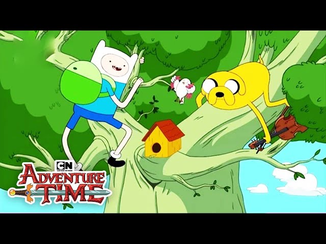 Adventure Time House Hunting in a Music Video