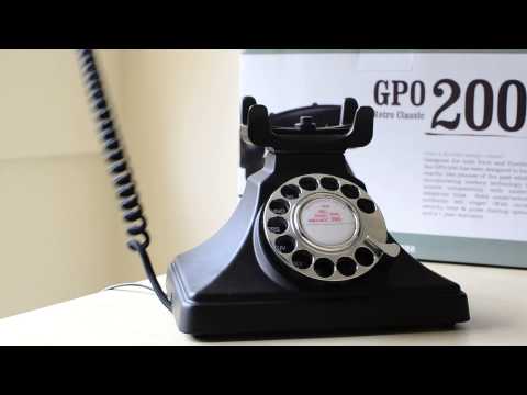 **REVIEW** Protelx GPO 200 Classic Retro Rotary Dial Corded Telephone - UCsert8exifX1uUnqaoY3dqA