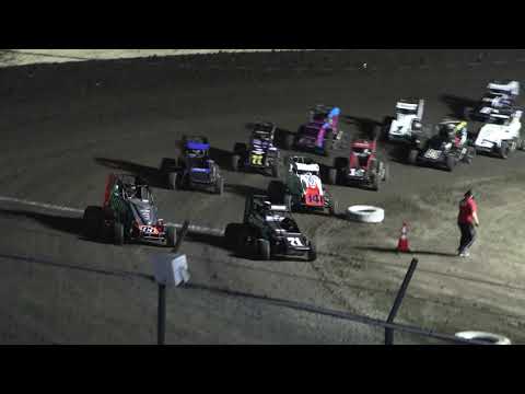 10.20.23 POWRi Outlaw Micro Sprint League at Port City Raceway | KKM Giveback Classic Prelim Night 2 - dirt track racing video image