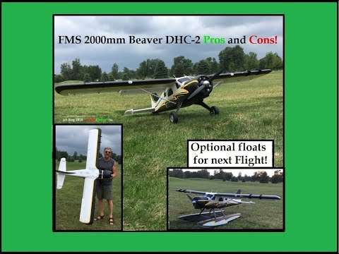 FMS 2000mm Beaver DHC-2 airplane, Pros and cons! - UCvPYY0HFGNha0BEY9up4xXw