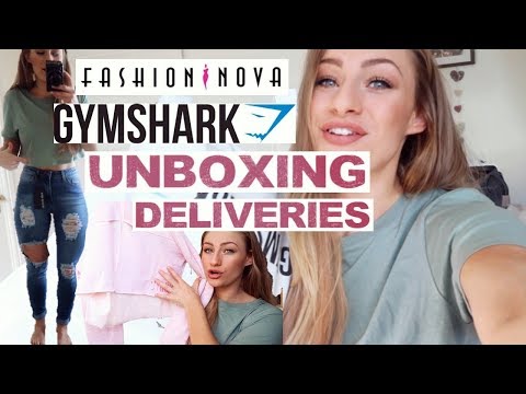 UNBOXING CLOTHING DELIVERIES | Fashion Nova & Gymshark - UCrIZaW33KeTk7mWLtIEA3iw