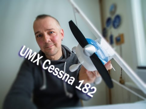 E-Flite UMX Cessna 182 - Review and Maiden flight - UCz3LjbB8ECrHr5_gy3MHnFw