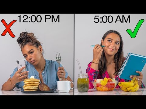 How to Wake Up EARLY & Be Productive! My Healthy Morning Routine! - UCIOUkPJZtWThQBtkCRniSBw