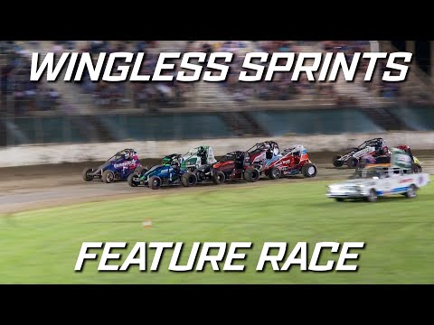 Wingless Sprints:  A-Main - Lismore Speedway - 26.12.2021 - dirt track racing video image