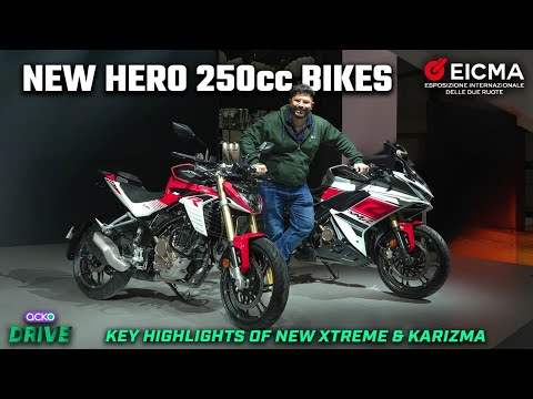 Hero Xtreme 250R &amp; Karizma XMR 250 First Look Video From EICMA | India Launch In 2025 - UCI0mzuwOtzJjYBe1plhNYtg