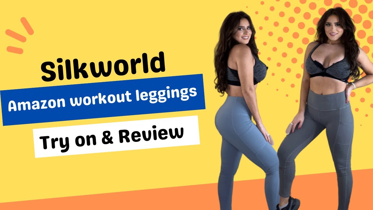 Workout Leggings | Slikworld Try On & Review #tryon #amazonhaul