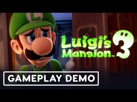 Luigi's Mansion 3 Gameplay and Commentary - IGN LIVE | E3 2019 - UCKy1dAqELo0zrOtPkf0eTMw