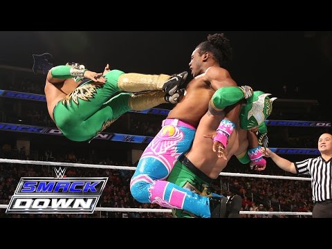 Lucha Dragons vs. Kofi Kingston & Xavier Woods of The New Day: SmackDown, Dec. 17, 2015 - UCJ5v_MCY6GNUBTO8-D3XoAg