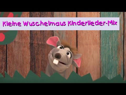 Kleine Wuschelmaus Kinderlieder-Mix || Kinderlieder mit Puppen