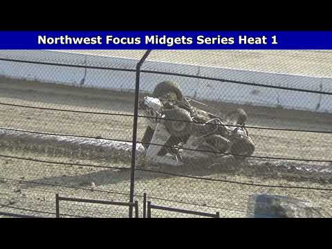 Skagit Speedway, 2023 Dirt Cup Night 1, Jamee Gardner Flip - dirt track racing video image