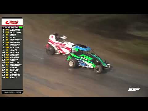 8.1 KKM Challenge Restrictors at US-24 Speedway | Highlights - dirt track racing video image