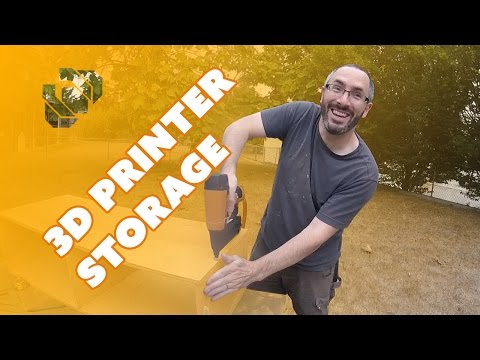 How to Make a 3D Printer & Filament Storage Box - Prop: Shop - UC27YZdcPTZM24PgjztxanEQ