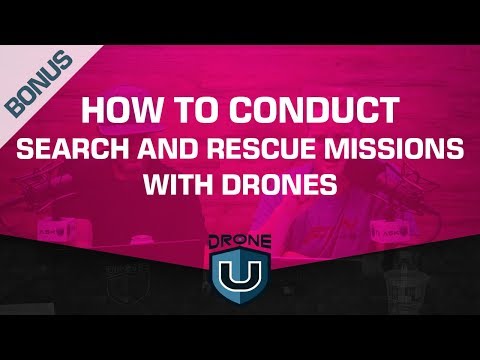 BONUS: How to conduct search and rescue missions with drones - UCgJ5K7wWoFlnYC3e8eIxYrA