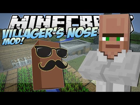 Minecraft | VILLAGER'S NOSE MOD! (Grow Your Own Trayaurus'!) | Mod Showcase - UCS5Oz6CHmeoF7vSad0qqXfw