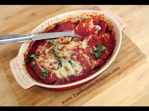 How to make Eggplant Rollatini - recipe by Laura Vitale - Laura in the Kitchen ep 92 - UCNbngWUqL2eqRw12yAwcICg