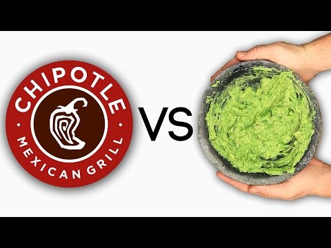 Chipotle Guacamole Vs.  Homemade Chipotle Guacamole - UCBUVGPsJzc1U8SECMgBaMFw