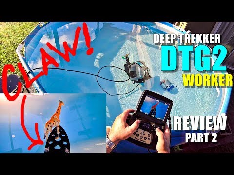 Deep Trekker DTG2 WORKER Review - Part 2 - Underwater ROV Submarine FPV CLAW Training - UCVQWy-DTLpRqnuA17WZkjRQ