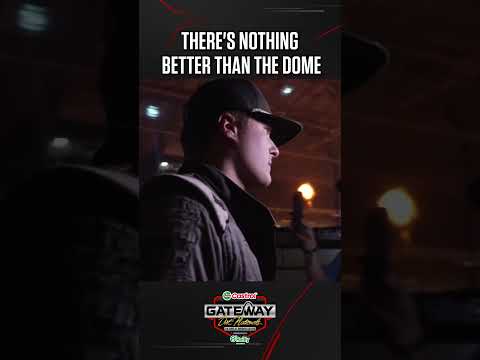 Racing in a football stadium. There's nothing better than that. #DirtInDecember - dirt track racing video image