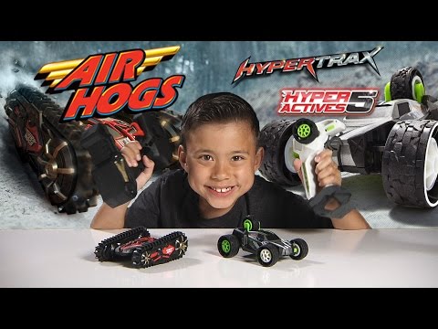 Air Hogs HYPERTRAX & HYPERACTIVES 5 - Extreme RC Vehicles! [EvanTubeHD CLASSIC WEEK] - UCHa-hWHrTt4hqh-WiHry3Lw
