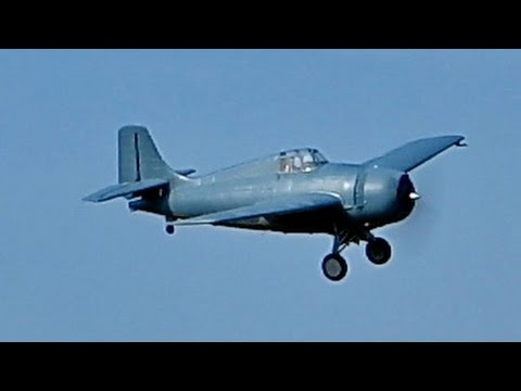RC F4F Wildcat Lanxiang , Flight Demonstration *HD* - UCH6AYUbtonG7OTskda1_slQ