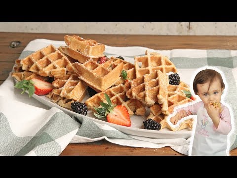 Blender Waffles Recipe (Baby Mia Approved!) | Ep. 1255 - UCNbngWUqL2eqRw12yAwcICg