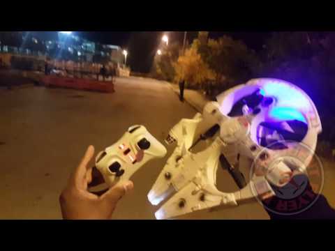 Star Wars Millennium Falcon Outdoor Flight In Light Wind - UCNUx9bQyEI0k6CQpo4TaNAw