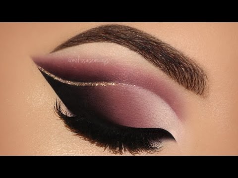 ♡ Dramatic Double Cut Crease & Touch Of Glitter Glam Makeup Tutorial | Melissa Samways ♡ - UCW6Y7bWm7MaJyJY2M0Zduig