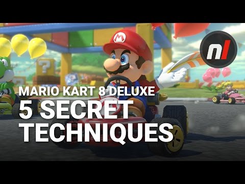 Five Secret Driving Techniques in Mario Kart 8 Deluxe - Drive Like a Pro! - UCl7ZXbZUCWI2Hz--OrO4bsA