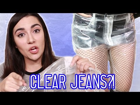 Wearing Clear Plastic Jeans For A Week - UCbAwSkqJ1W_Eg7wr3cp5BUA