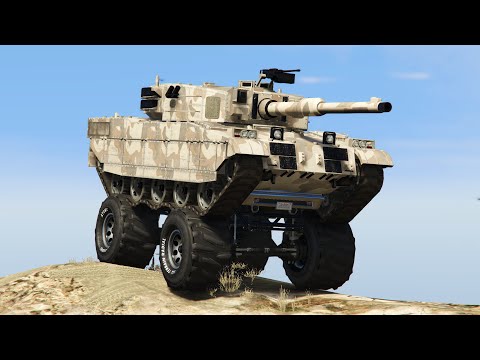 MONSTER TRUCK TANK MOD! (GTA 5 Mods Funny Moments) - UCfLuMSIDmeWRYpuCQL0OJ6A