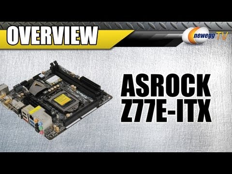 Newegg TV: ASRock Z77E-ITX LGA 1155 Intel Z77 Motherboard Overview - UCJ1rSlahM7TYWGxEscL0g7Q