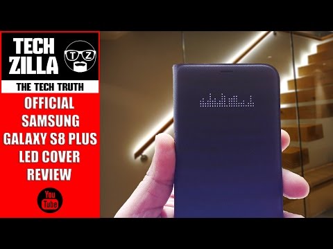 Official Samsung Galaxy S8 Plus LED Cover Case Review - UCK498_9ZfvVI-AJKeWY2_Yg