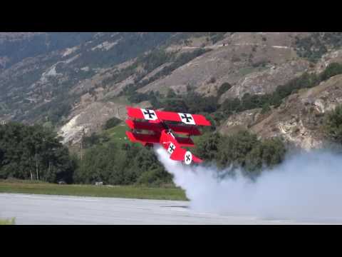 Gernot Bruckmann Fokker DR.1 Gigantic RC Airplane 3x wings Stunt flying - UCTLEcIaYJEbUEzQc3-ZvruQ