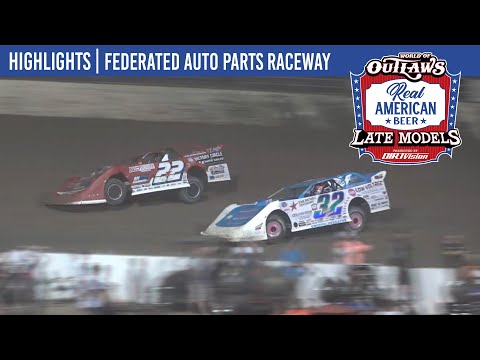 World of Outlaws Real American Beer Late Model Series | I-55 Raceway | June 21, 2025 | HIGHLIGHTS - dirt track racing video image