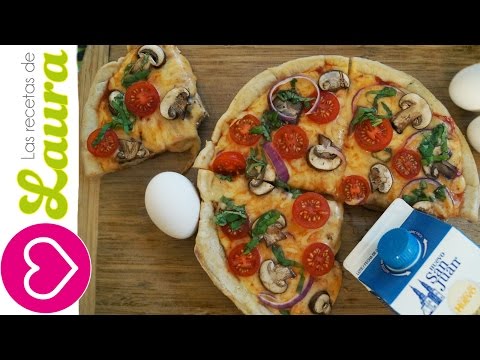 Pizza sin horno! Receta facil y deliciosa Frying Pan Pizza - UCbtJ9-FGxyT76V5ebEDNhgg