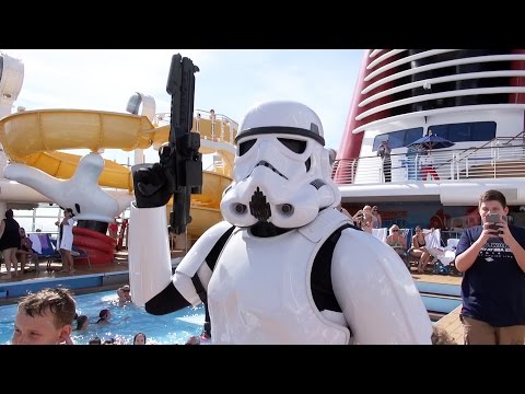 Stormtrooper Pool Patrol, Star Wars Day at Sea on Disney Fantasy Cruise Ship - UCe-gHr2O_LP7t0YJYHZQZlg