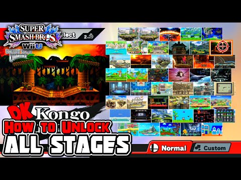 How To Unlock All Stages in Super Smash Bros. for Wii U! - UCzA7lo0Cml0NZYKj3g42BKw