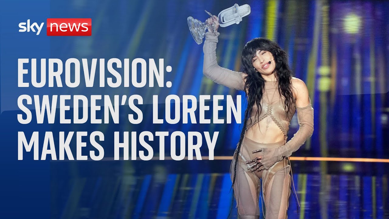 Eurovision 2023: Sweden’s Loreen becomes first woman to win contest twice
