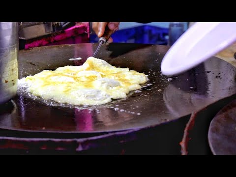 Most Decorative Egg Paplet | Egg Pomfret Recipe | Egg Street Food | Street Food In India