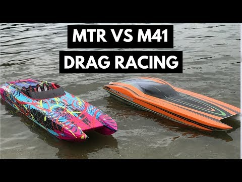 RC Boat Drag Racing - Traxxas M41 Vs ProMarineRC MTR - UCdsSO9nrFl8pwOdYnL-L0ZQ