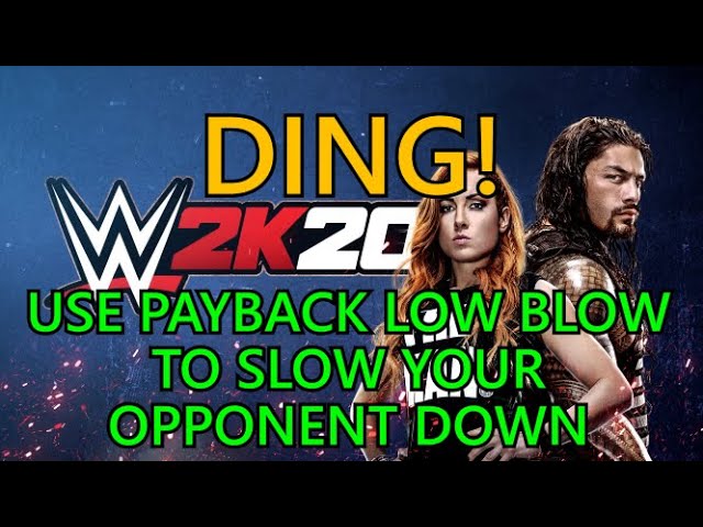 How To Do Payback in WWE 2K20
