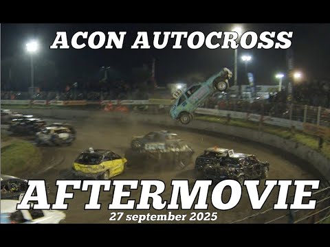 Aftermovie ACON autocross - 27 september 2025 - RaRaRacing autosport - dirt track racing video image