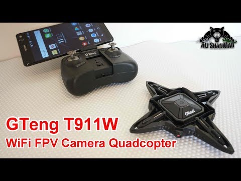 GTeng T911W Star Fold WiFi FPV Altitude Hold Camera Quadcopter - UCsFctXdFnbeoKpLefdEloEQ