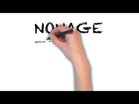 How to Pronounce 'NONAGE'- English Grammar