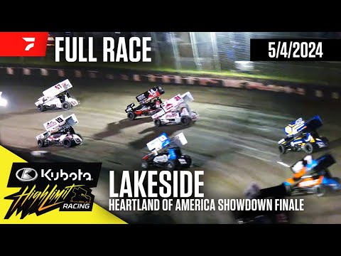 FULL RACE: Kubota High Limit at Lakeside Speedway 5/4/2024 - dirt track racing video image