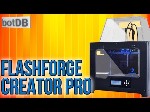 Flashforge Creator Pro - botDB Review - UCXAHpX2xDhmjqtA-ANgsGmw