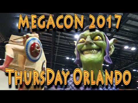 Travel: Megacon 2017 Orlando THURSDAY!!! (05.25.2017) - UC18kdQSMwpr81ZYR-QRNiDg