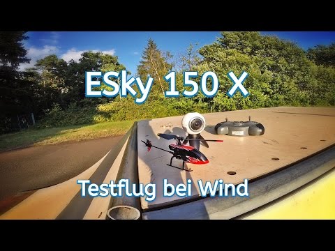 CC3D Esky 150 X // Micro Helicopter // Testflug outdoor // Wind - UCNWVhopT5VjgRdDspxW2IYQ