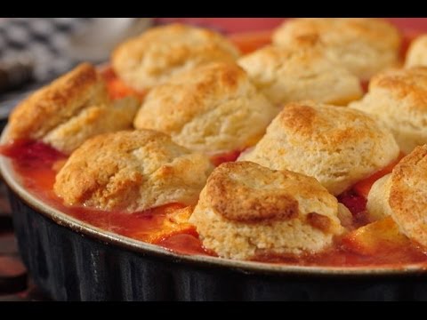 Peach Cobbler Recipe Demonstration - Joyofbaking.com - UCFjd060Z3nTHv0UyO8M43mQ