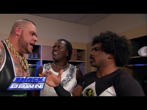 A backstage confrontation occurs between Brodus Clay and Xavier Woods: SmackDown, November 29, 2013 - UCJ5v_MCY6GNUBTO8-D3XoAg